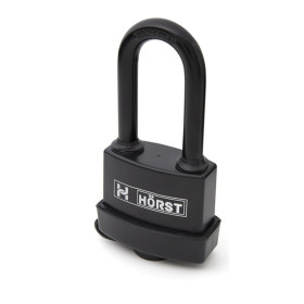 Замок навесной Horst HR-WS1L-50E сталь 50мм (HR-WS1L-50E)  
